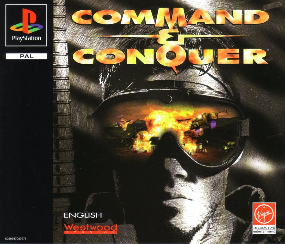 Front Cover for Command & Conquer (PlayStation)