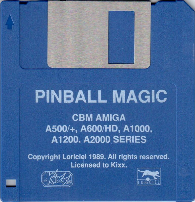 Media for Pinball Magic (Amiga) (Kixx re-release)