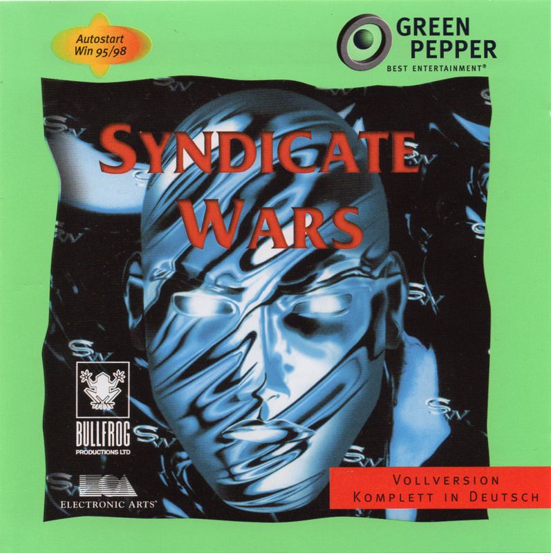 Front Cover for Syndicate Wars (DOS) (Green Pepper release (#67))