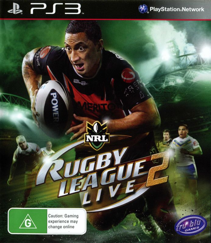 Front Cover for Rugby League Live 2 (PlayStation 3)