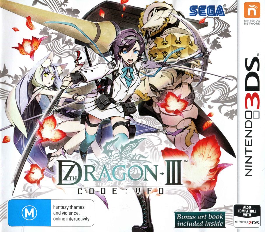 Front Cover for 7th Dragon III: Code:VFD (Nintendo 3DS)