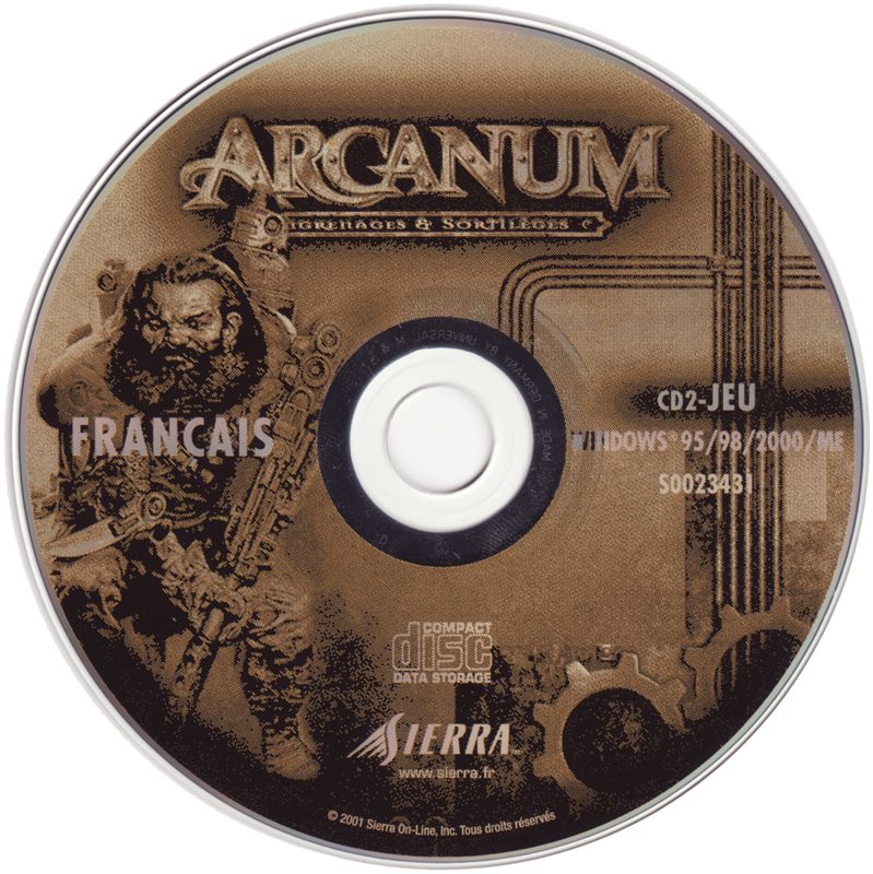 Media for Arcanum: Of Steamworks & Magick Obscura (Windows) (Limited Print with soundtrack): Disc 2 - Game