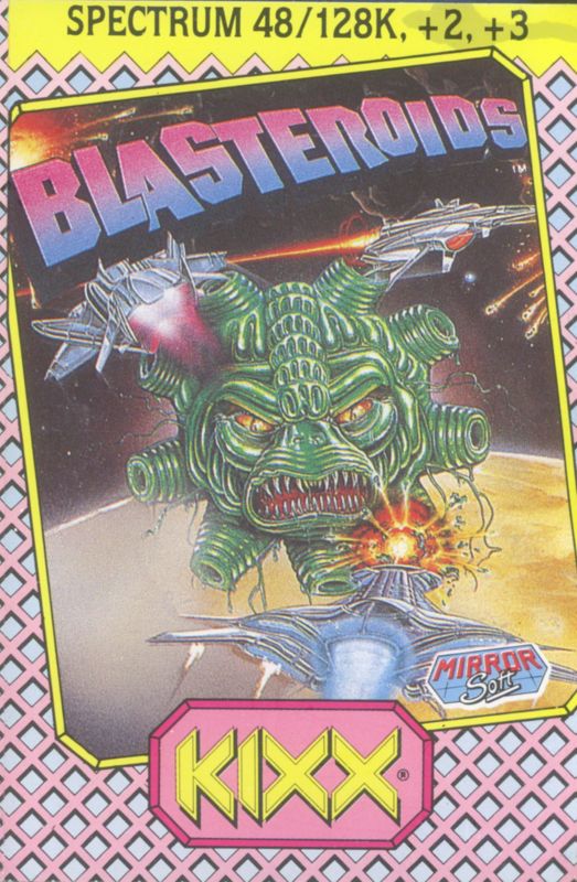 Front Cover for Blasteroids (ZX Spectrum) (budget re-release)