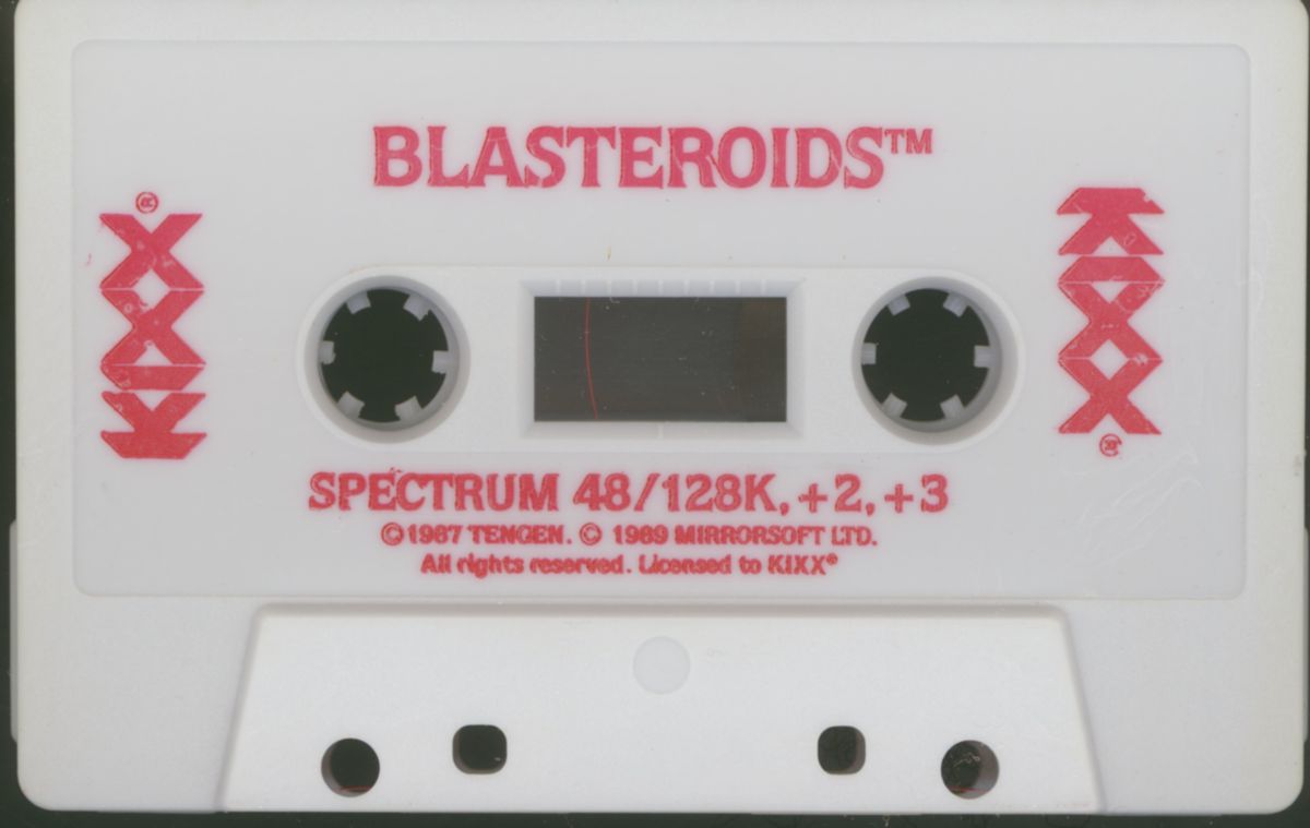 Media for Blasteroids (ZX Spectrum) (budget re-release)