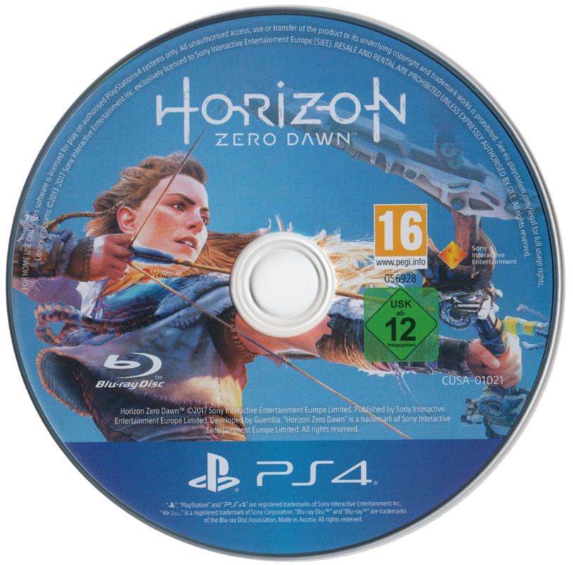 Media for Horizon: Zero Dawn (Collector's Edition) (PlayStation 4)