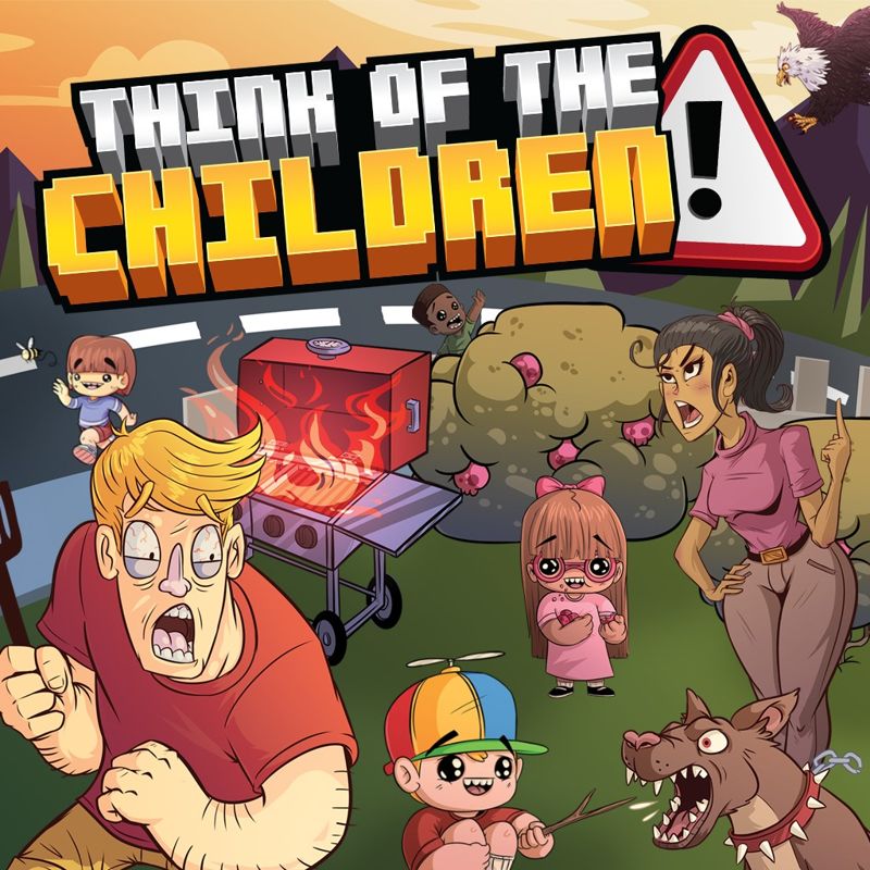 Front Cover for Think of the Children (PlayStation 4) (download release)