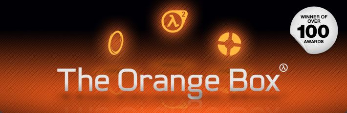 Front Cover for The Orange Box (Windows) (Steam release)