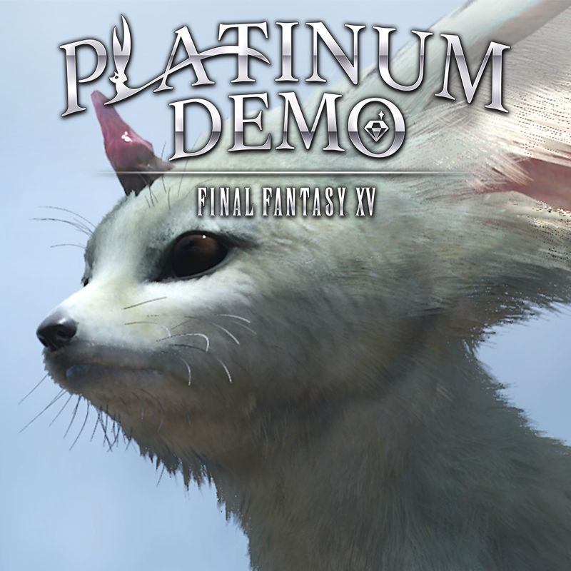 Front Cover for Platinum Demo: Final Fantasy XV (PlayStation 4) (download release)