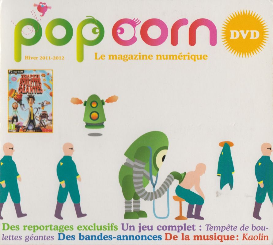 Front Cover for Cloudy with a Chance of Meatballs (Windows) ("popcorn" digital magazine (Winter 2011))