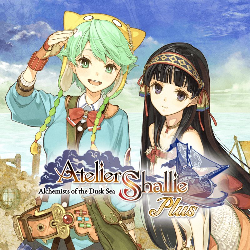 Front Cover for Atelier Shallie Plus: Alchemists of the Dusk Sea (PS Vita) (download release)