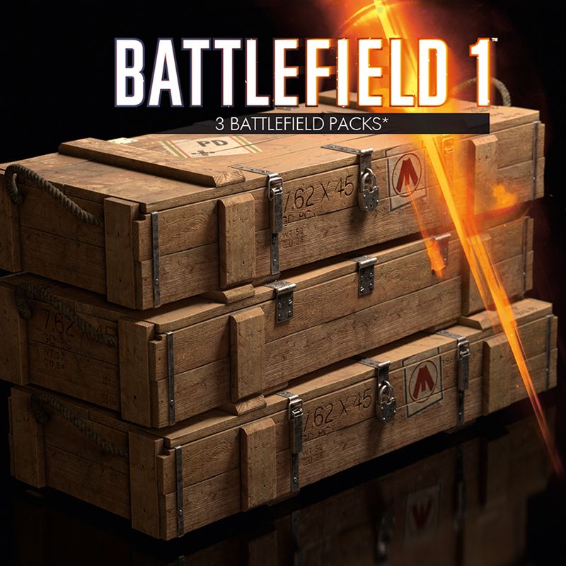 Front Cover for Battlefield 1: 3 Battlefield Packs (PlayStation 4) (download release)