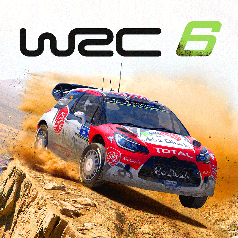 Front Cover for WRC 6 (PlayStation 4) (download release)