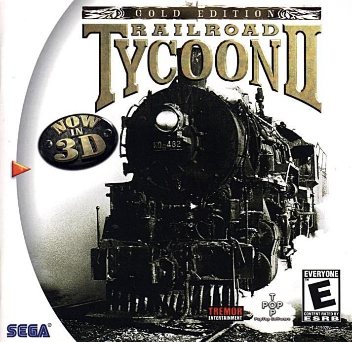 Front Cover for Railroad Tycoon II: Gold Edition (Dreamcast)