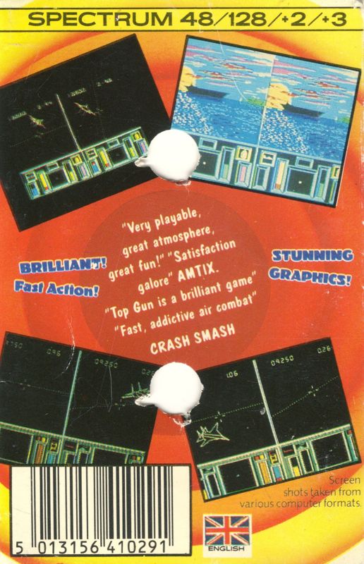 Top Gun cover or packaging material MobyGames