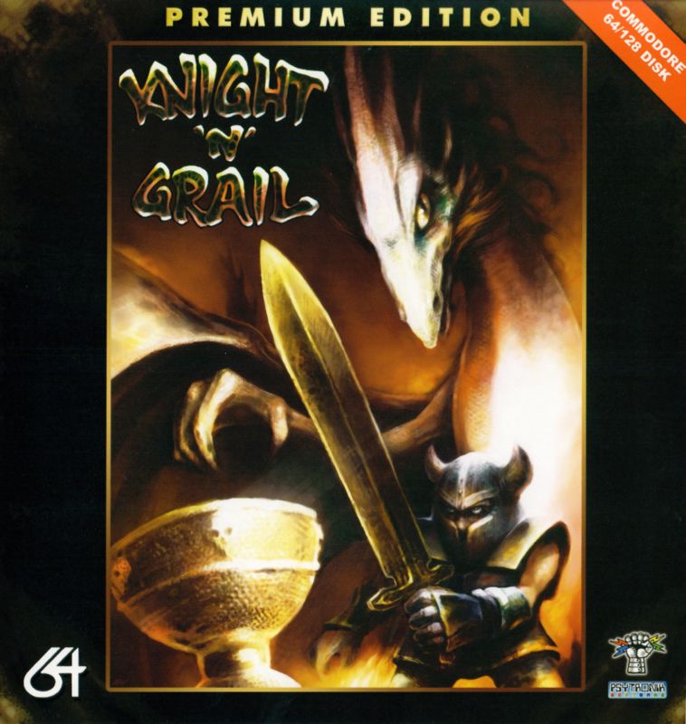 Front Cover for Knight 'n' Grail (Commodore 64) (Premium Floppy Edition)