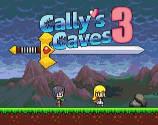 Front Cover for Cally's Caves 3 (Windows) (itch.io release)