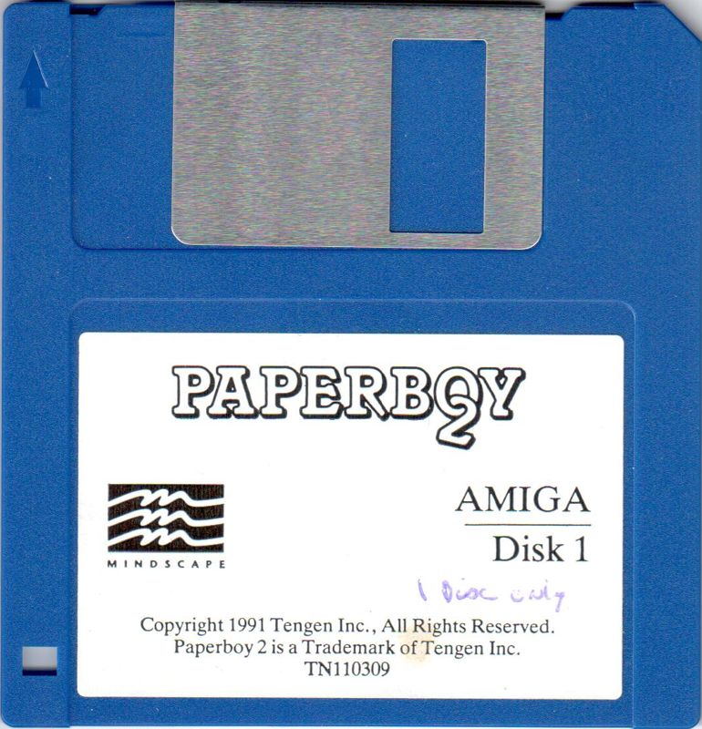 Media for Paperboy 2 (Amiga)