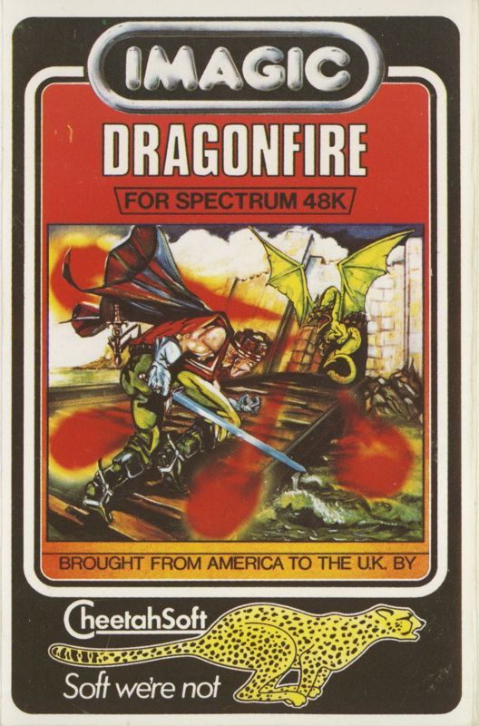 Front Cover for Dragonfire (ZX Spectrum)