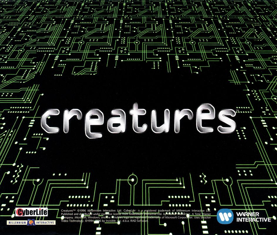 Other for Creatures (Windows): Jewel Case - Back