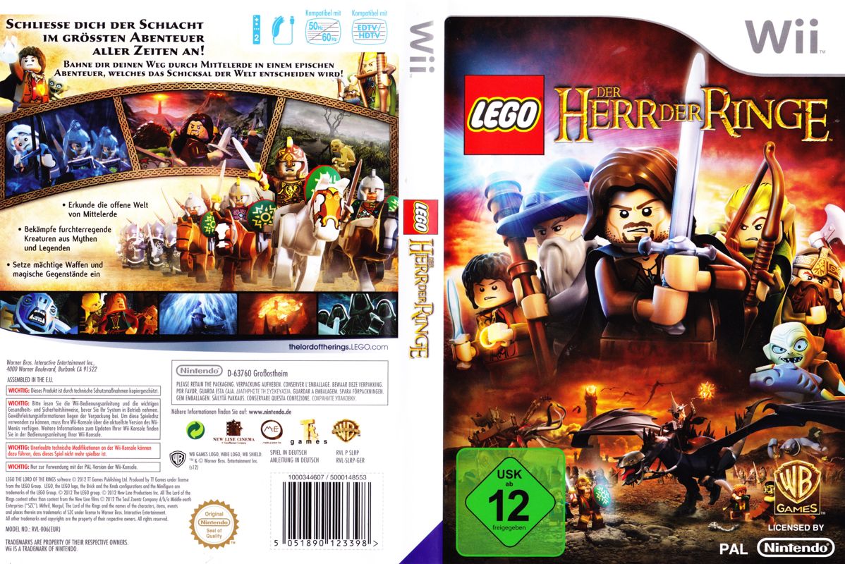 Full Cover for LEGO The Lord of the Rings (Wii)