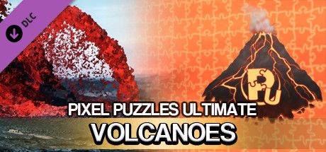 Front Cover for Pixel Puzzles Ultimate: Volcanoes (Windows) (Steam release)