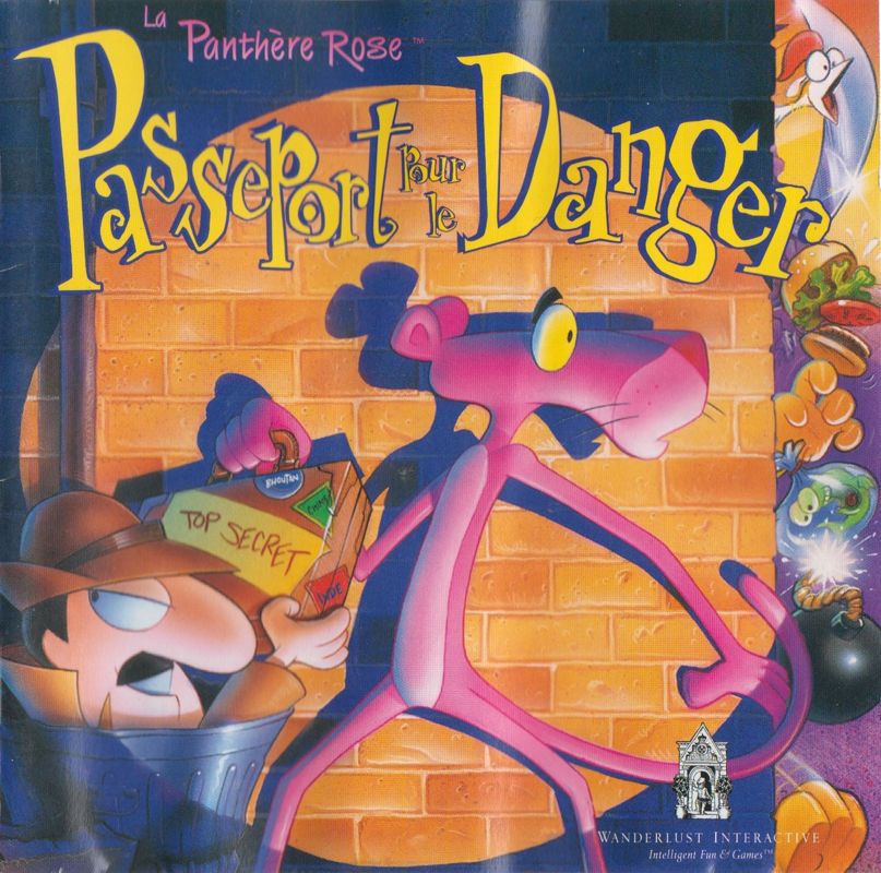 Other for The Pink Panther: Passport to Peril (Windows 3.x): Jewel Case - Front (also front of manual)