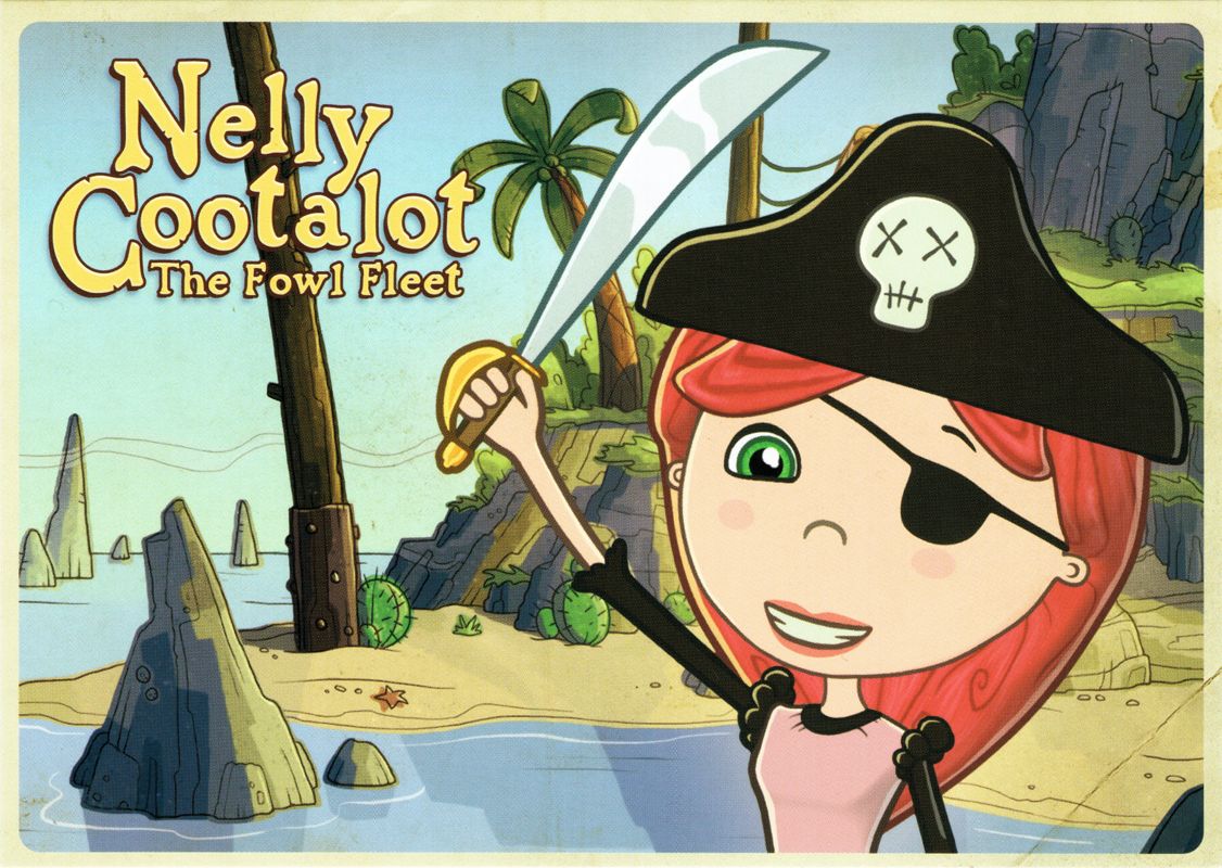 Extras for Nelly Cootalot: The Fowl Fleet (Linux and Macintosh and Windows): Postcard - Front