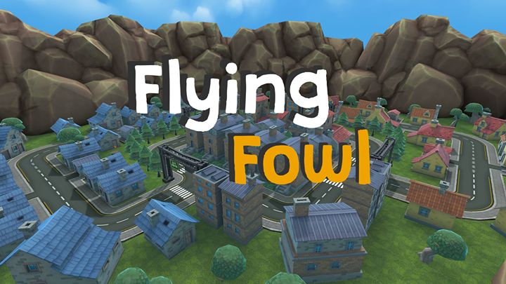 Front Cover for Flying Fowl (Android and Oculus Go) (Oculus store release)