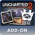 Front Cover for Uncharted 2: Among Thieves - Siege Expansion Pack (PlayStation 3) (PlayStation Store release)