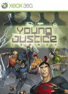 Front Cover for Young Justice: Legacy (Xbox 360) (Games on Demand release)