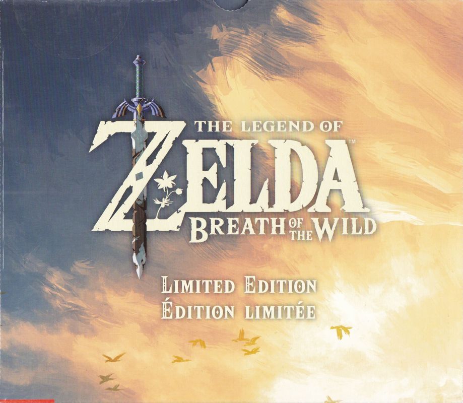 The Legend of Zelda: Breath of the Wild (Limited Edition) cover or  packaging material - MobyGames