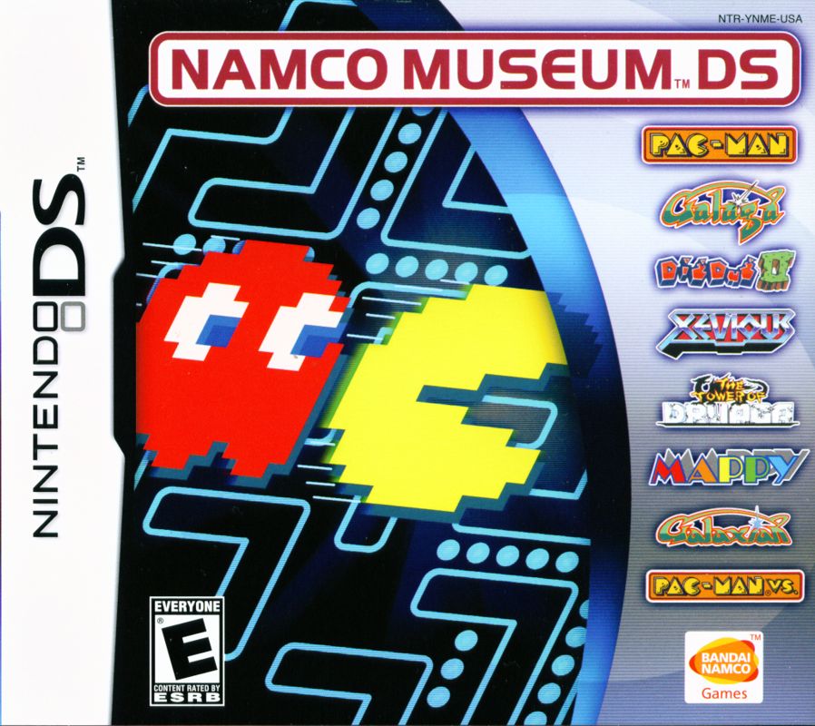 Front Cover for Namco Museum DS (Nintendo DS)
