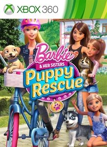 Front Cover for Barbie & Her Sisters: Puppy Rescue (Xbox 360) (Games on Demand release)