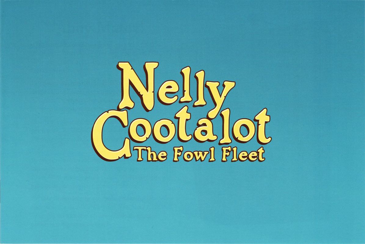 Extras for Nelly Cootalot: The Fowl Fleet (Linux and Macintosh and Windows): Art Booklet - Front