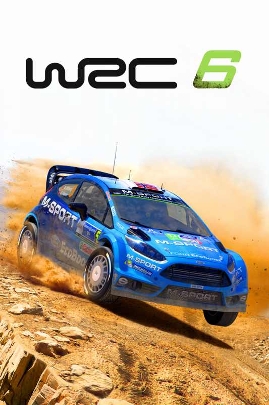 Front Cover for WRC 6 (Xbox One) (Download release): 2nd version