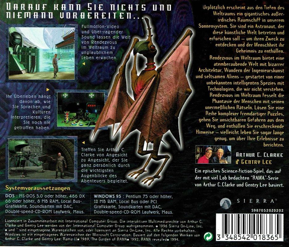 Other for Rama (DOS and Windows): Jewel Case 2 - Back