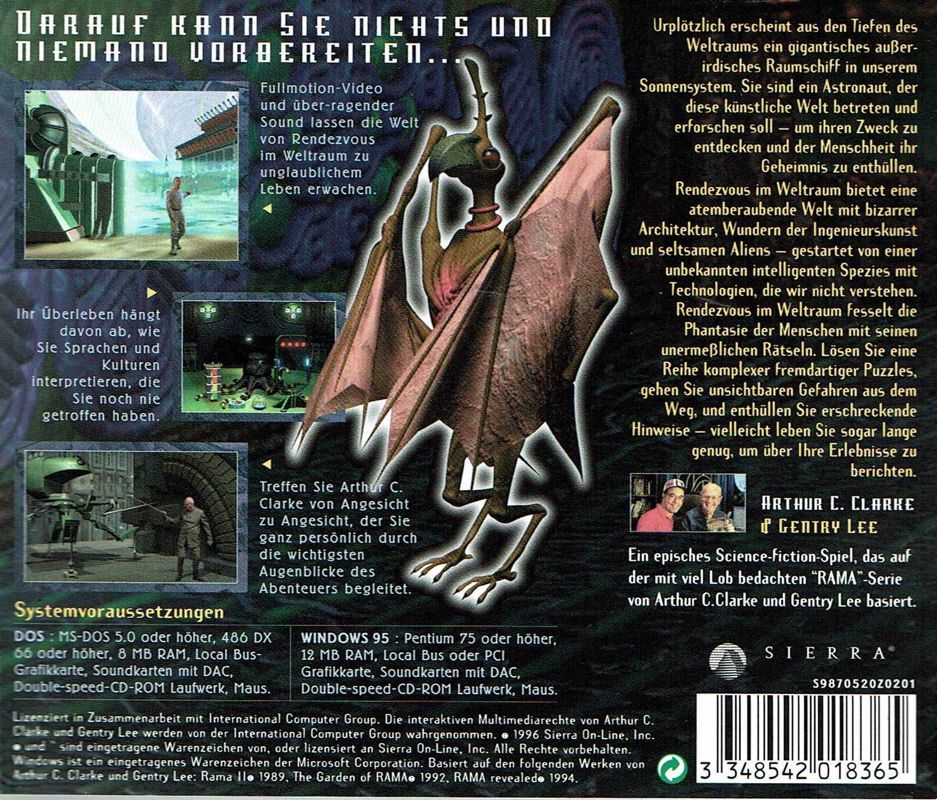 Other for Rama (DOS and Windows): Jewel Case 1 - Back