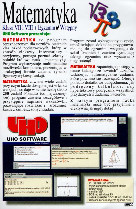 Advertisement for Język Polski: Liceum matura (Windows)