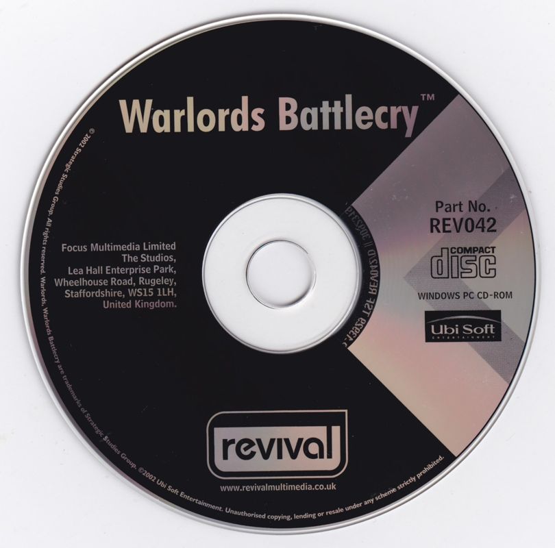 Media for Warlords: Battlecry (Windows) (revival release)