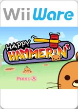 Front Cover for Happy Hammerin' (Wii) (download release)