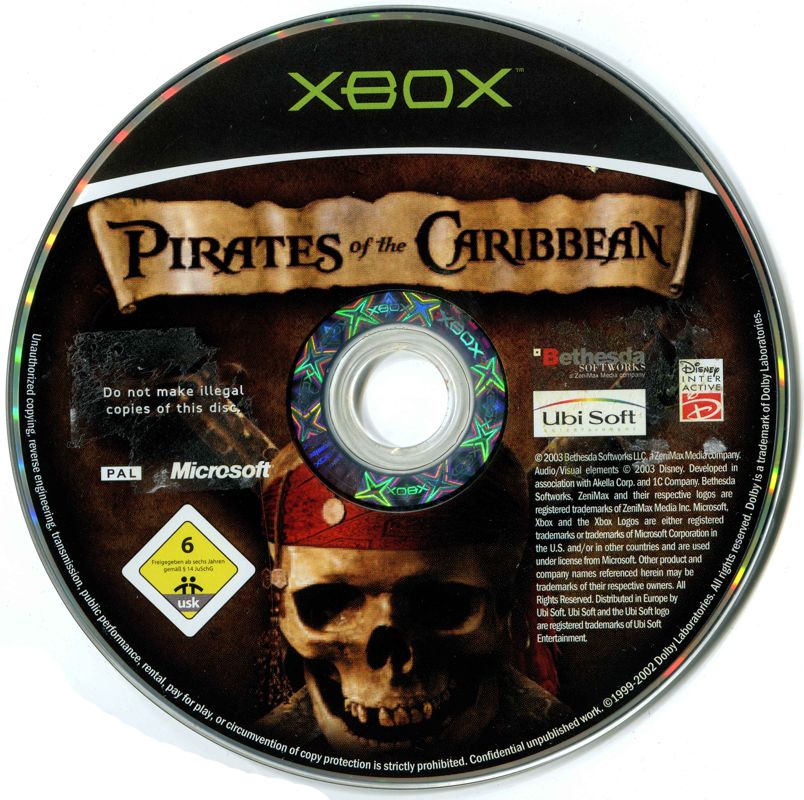 Media for Pirates of the Caribbean (Xbox)
