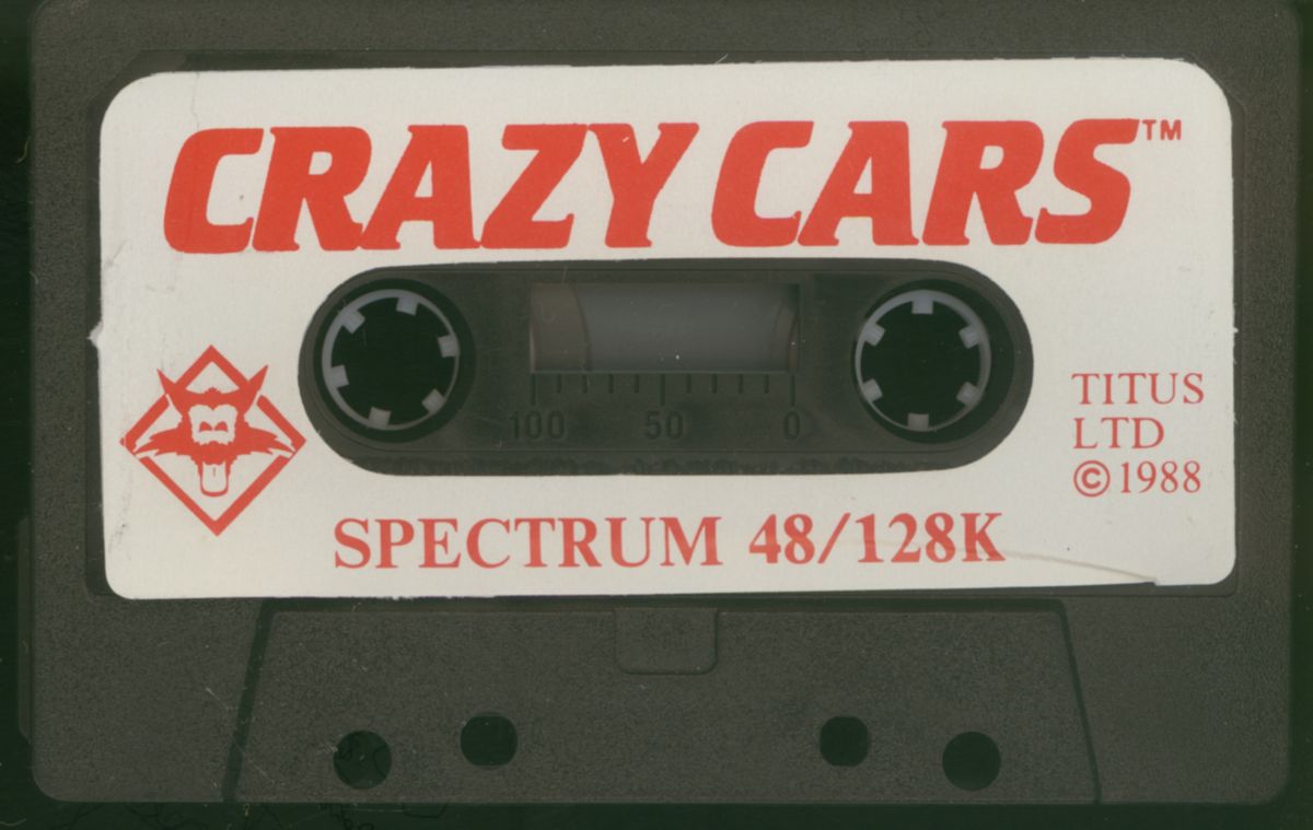 Media for Crazy Cars (ZX Spectrum)