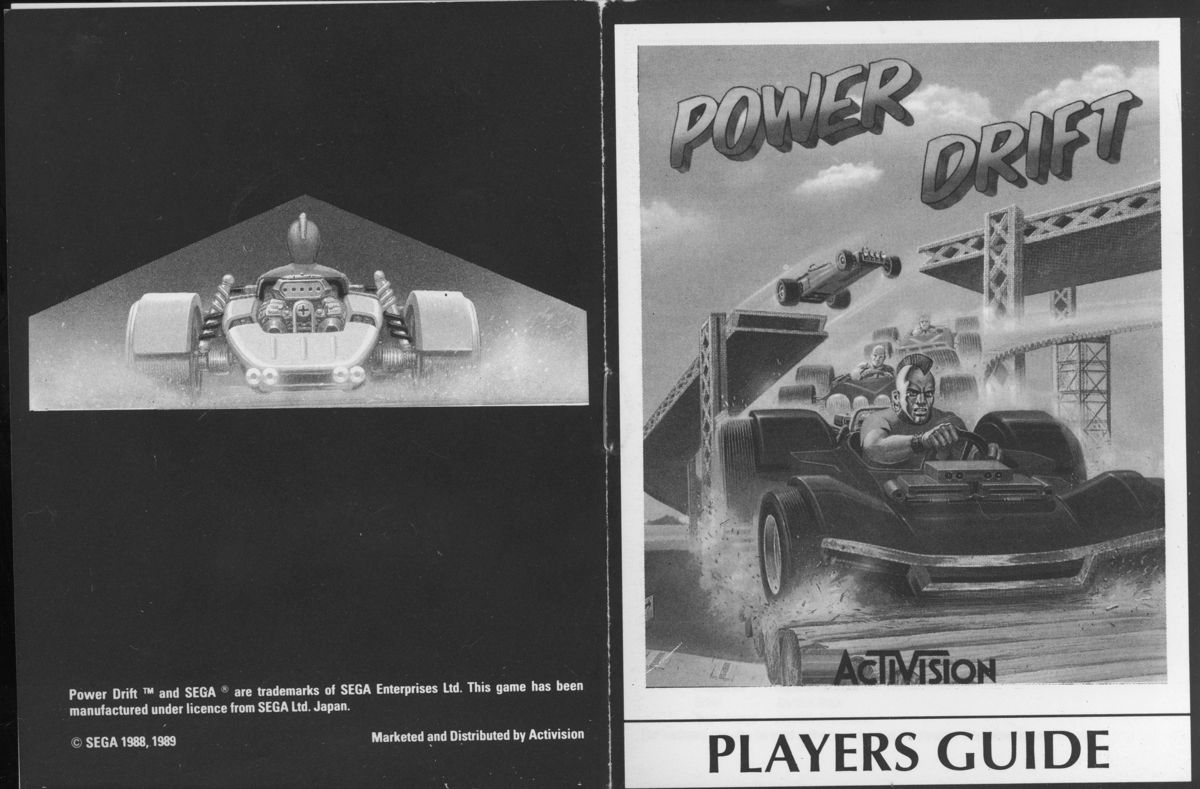 Manual for Power Drift (ZX Spectrum)