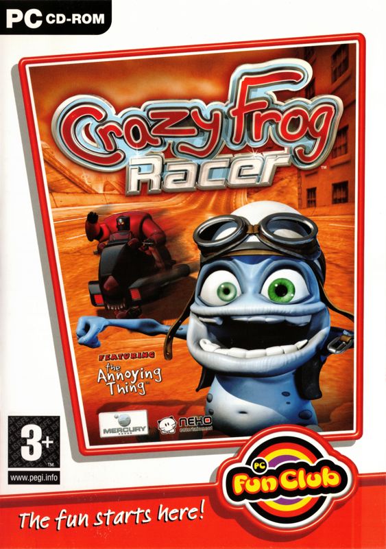Crazy Frog Racer cover or packaging material - MobyGames