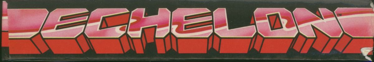 Spine/Sides for Echelon (ZX Spectrum)
