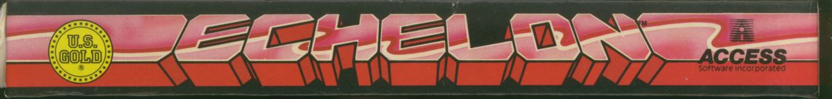 Spine/Sides for Echelon (ZX Spectrum)