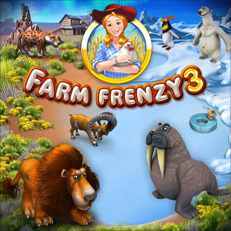 Front Cover for Farm Frenzy 3 (PSP and PlayStation 3) (download release)