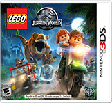 Front Cover for LEGO Jurassic World (Nintendo 3DS) (download release)
