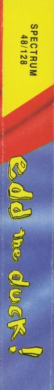 Spine/Sides for Edd the Duck! (ZX Spectrum)