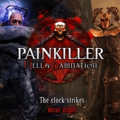 Front Cover for Painkiller: Hell & Damnation - The Clock Strikes Meat Night (PlayStation 3) (download release)